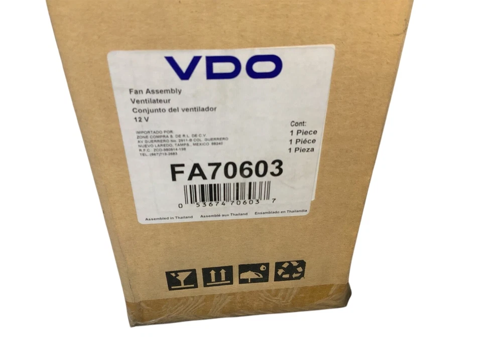 FS Engine Cooling Fan Assembly for 1989-1992 Galant 75957 - Image 2 of 2