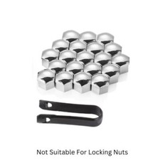 Chrom Radmutter Schraubenabdeckungen für Genesis GV70 GV80 2020-2022