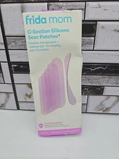 Frida Mom C-Section Silicone Scar Waterproof Keep Clean Case 6 Reusable Patches 