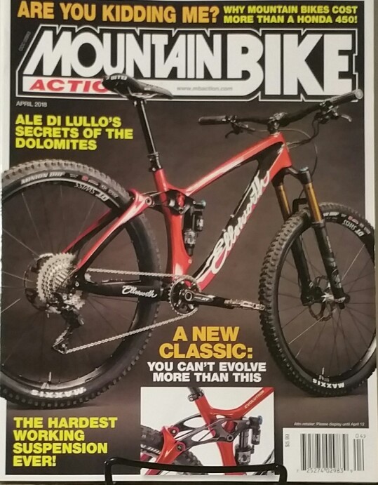 Mountain Bike Action Apr 2018 The Hardest Working Suspension  FREE SHIPPING mc28