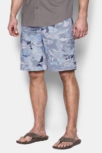 Under-Armour-Men-039-s-Fish-Hunter-Cargo-Shorts-Ridge-Reaper-Blue-Camo-MSRP-65-NEW