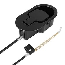 Universal Black Metal Recliner Replacement Parts Pull Handle for Sofa with Cable