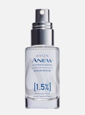 Avon Anew Hydra Fusion Face Serum 1.5% Hyaluronic Acid 1 fl oz NIB