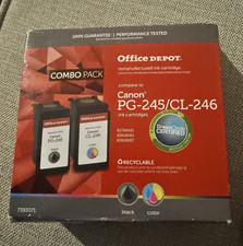 Office Depot Ink cartridges Combo Pack for PG-245/CL-246 Black  Color