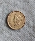 1851-P Gold $1 Liberty Head Gold Dollar US Coin See Pics Free Shipping
