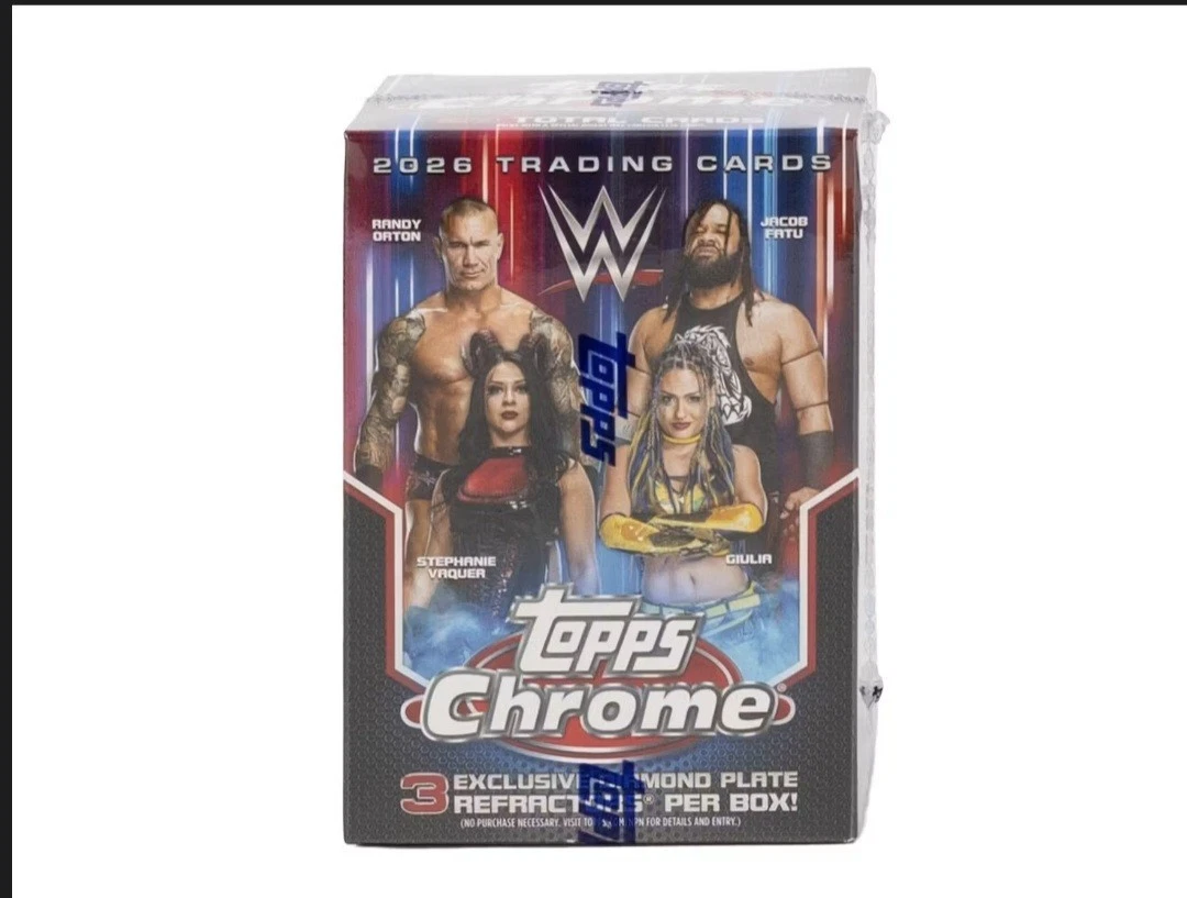 2026 Topps Chrome WWE Wrestling Blaster / Value Box