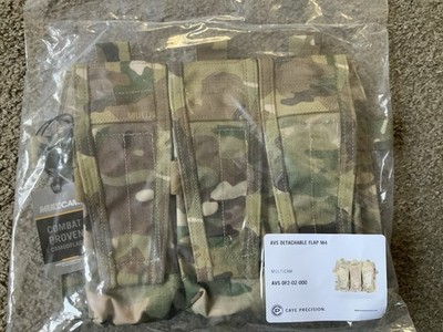 CRYE PRECISION DETACHABLE M4 TRIPLE MAG POUCH FRONT FLAP AVS/JPC