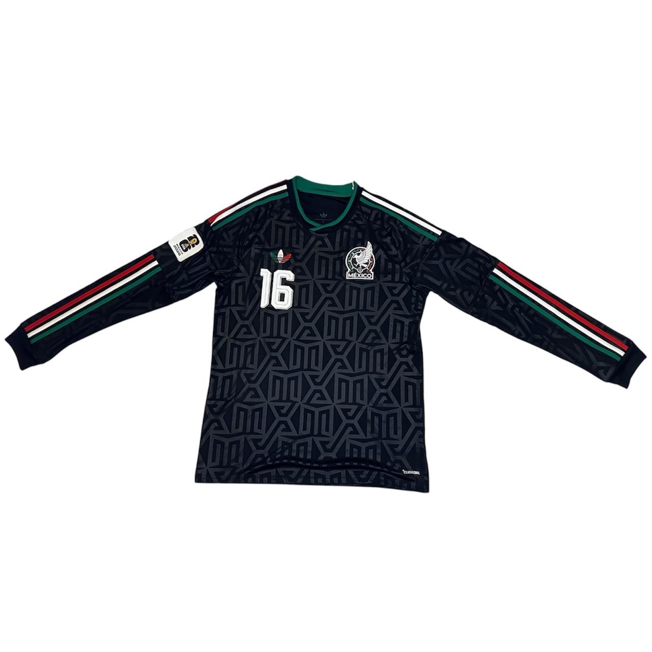 Julian Quiñones #16 Mexico 2026 Third Jersey Long Sleeve L BNWT World Cup