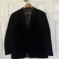 Men's Lauren Ralph blazer Corduroy size 46R Suede Elbow jacket 2 button