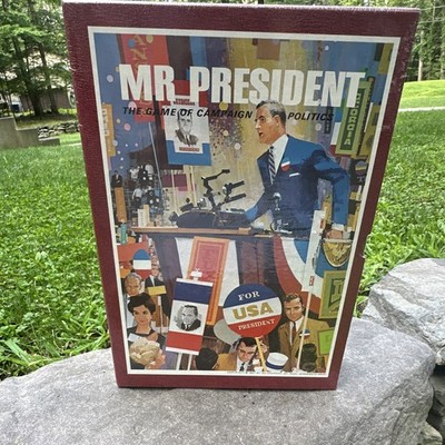 Parker Brothers Mr. President Vintage Politics Board Game 1967