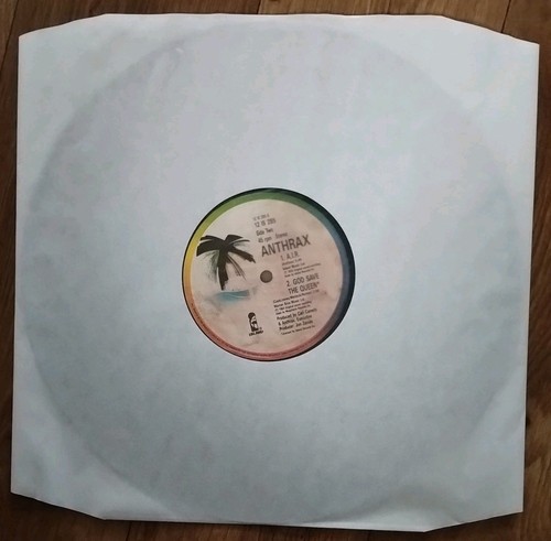 2x ANTHRAX 12" Vinyl Singles, "Madhouse" + "I'm The Man", 80er Heavy Metal - Bild 11 von 11