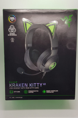 Razer Kraken Kitty V2 Gaming Headset USB Virtual 7.1 ,B-Ware, Neuwertig!