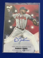 ⚾ 2024 Topps Baseball Stars Rookie Auto #BSA-VIN Darius VINES ⚾