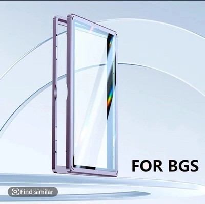 Graded Card Protector Stackable Magnetic Trading Cards Case for BGS (Purple)