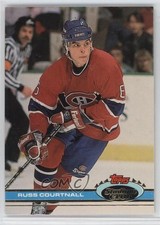 1991-92 Topps Stadium Club Russ Courtnall #43 0a4