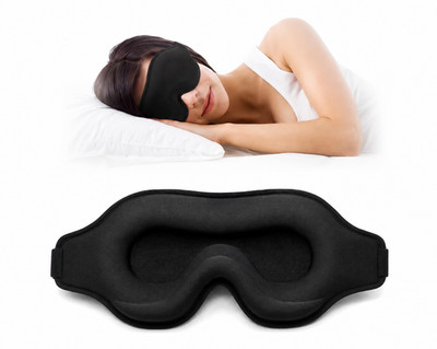 Sleep Eye Mask for Men Women, Lash Extensions 3D Sleeping Mask, Travel Blackout 