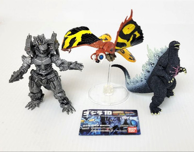 Godzilla MechaGodzilla Mothra Tokyo SOS 2003 Gashapon 3'' Figure Bandai HG Series