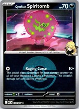 Cynthia's Spiritomb (Poke Ball) 133/217 Ascended Heroes Pokemon Reverse Holo NM