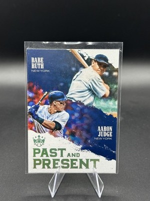 2018 Panini Diamond Kings - Past and Present Aaron Judge, Babe Ruth #PP1