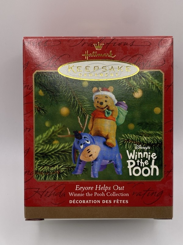 Hallmark Keepsake 2001 Disney’s Winnie The Pooh Eeyore Helps Out- NEW- READ