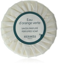 Hermes Eau d'Orange Verte Pleated Soap Set of 6 50g