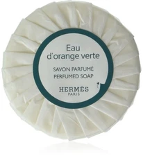 Hermes Eau d'Orange Verte Pleated  Soap Set of 6 50g