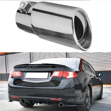 Stainless Steel Rear Exhaust Pipe Tail Muffler Tip For Honda Accord Sedan