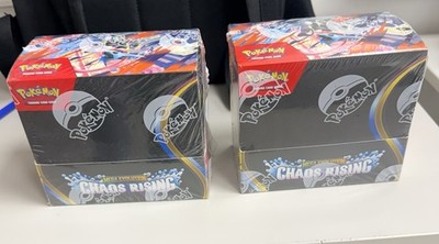 Pokemon Chaos Rising 36er Display in English NEU & OVP