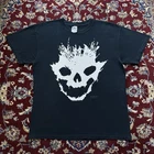 Vintage 2010 Halo Reach Emile Skull Xbox 360 Bungie Promo Video Game Tee T-shirt