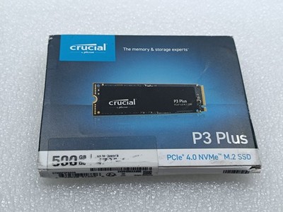 Crucial P3 Plus 500GB NVMe M.2 SSD PCIe Gen 4.0 bis zu 4700MB/s - NEU_0,037_6