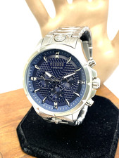 Versus by Versace Men's Watch VSPBH7621 Quartz Chronograph Blue Dial Steel 45mm