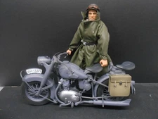 Ultimate Soldier 1:6 WWII German Motorcycle Set  BBI Elite Force DID Dragon
