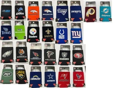 NFL Football can coolers NFL Koozies You Pick the Team!  NEW Free Shipping!!