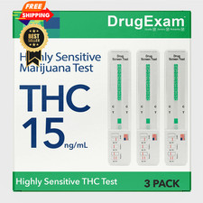 3 Pack - DrugExam Made in USA Most Sensitive Marijuana 3 Count Pack of 1 
