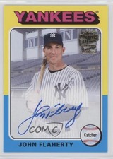 2021 Archives Fan Favorite 1975 Topps John Flaherty #FFA-JF Auto 10lp