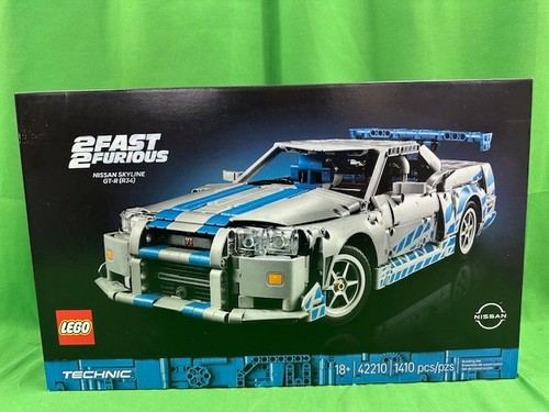 LEGO 42210 Technic 2 Fast 2 Furious Nissan Skyline GT-R (R34) Car (E4)