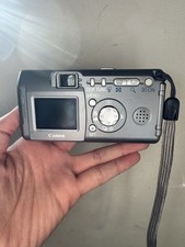 Canon PowerShot A300 Silver 3.2MP Compact Camera w/ Strap  16MB CF Card