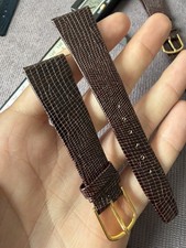 Vintage Watch Strap 20 (20.5) mm Leather Nos Top Quality by Kreisler 