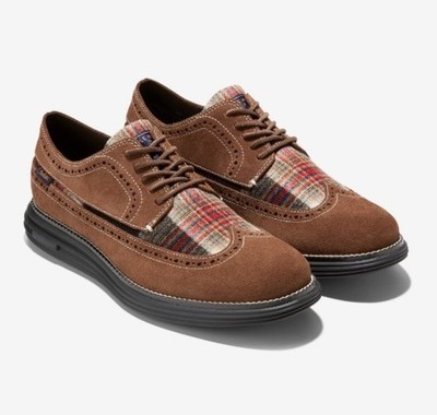 Cole Haan X Pendleton OG Longwing Lumber Brown Oxford shoes Sz 9.5 OriginalGrand Longwing Oxford main image 3
