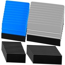 20 Pack Vinyl Wrap Squeegee 4 Inch / 6 Inch Felt Edge Squeegee Window Film