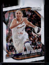 2025 Panini Prizm WNBA #7 Diana Taurasi White Seismic Prizms