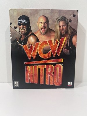 WCW NITRO big box PC CD-ROM (THQ, 1998) Brand New Sealed
