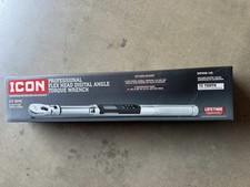 Icon Datw38-100 38 Drive Professional Flex Digital Angle Torque Wrench New