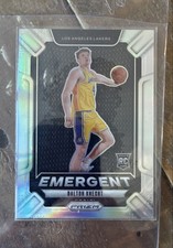 2024-25 Panini Prizm - Emergent Dalton Knecht #10 Silver Prizm (RC)