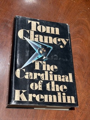The Cardinal of the Kremlin By Tom Clancy 1st Edition First Print HC w/DJ 1988 