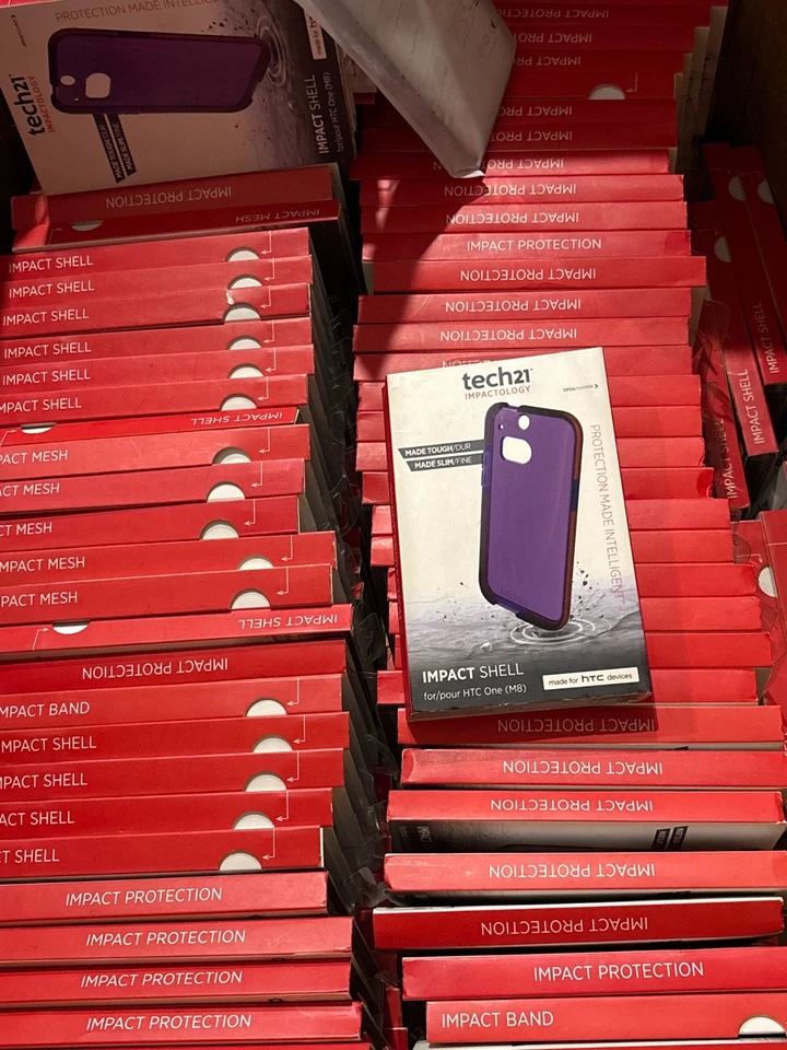 HTC ONE M8 TECH21 T21-3949 IMPACT SHELL CASE COVER - Image 4 of 4