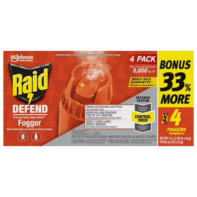 #ad Concentrated Deep Reach Pest Killer and Roach Fogger 1.5 fl oz 4 Pack $12.87