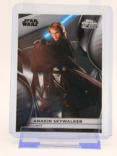 2025 Topps Chrome Black Star Wars Anakin Skywalker #CB-10 Jedi Revenge of Sith N
