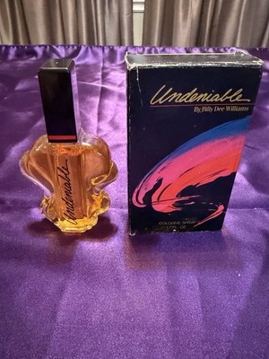 Vintage 1990s Undeniable Cologne Spray By Billy Dee Williams 1.7 Fl Oz