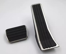 AT Foot Gas Brake Pedal Pad Cover For Mazda 3 CX-30 CX-50 CX-90 CX-70 MX-30 2PCS